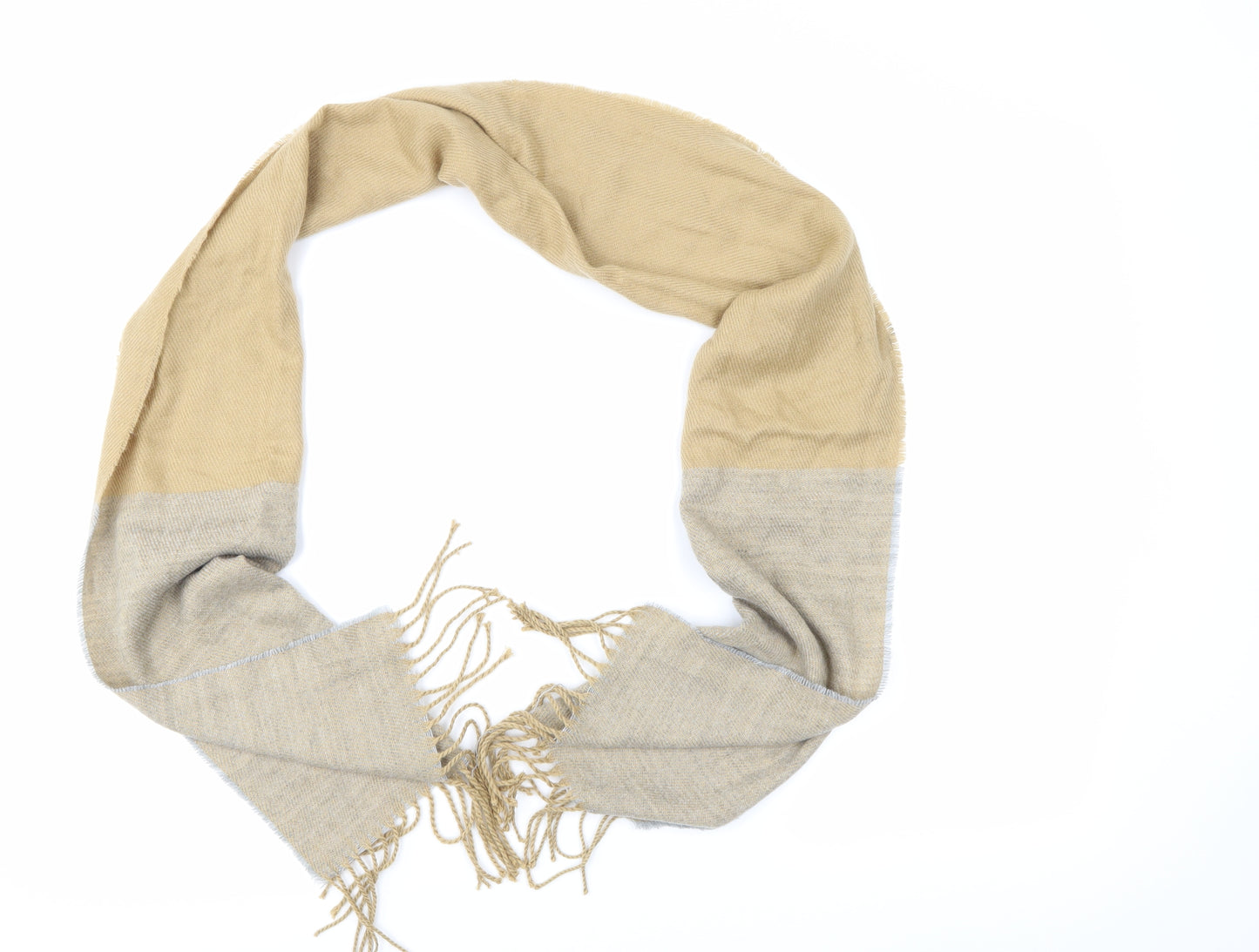 Preworn Unisex Brown Scarf
