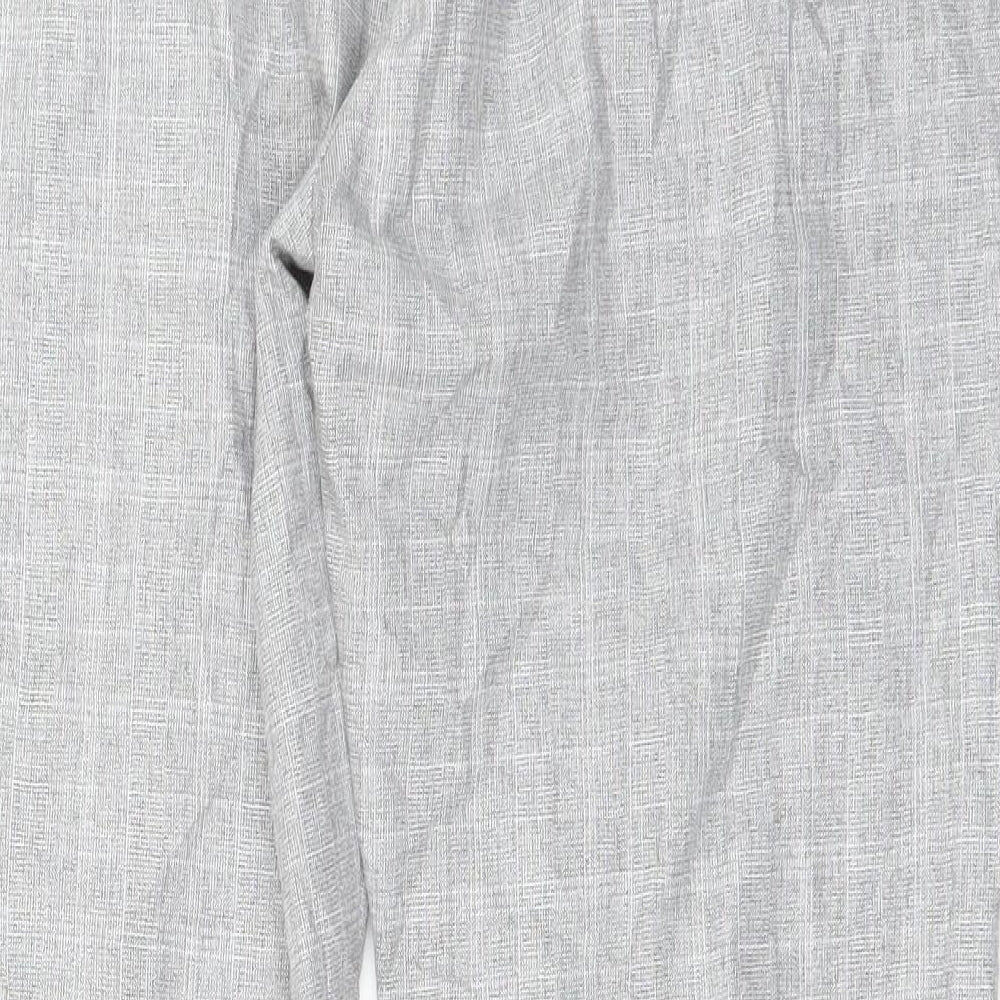 Preworn Womens Grey Trousers Size 34 in L26 in