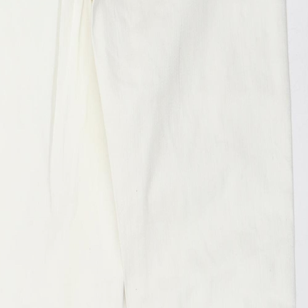 Melrose Womens White Straight Jeans Size 10 L34 in