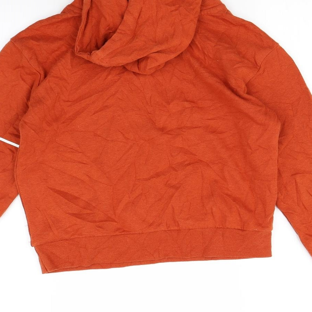 New Look Boys Orange Pullover Hoodie Size 10 Years