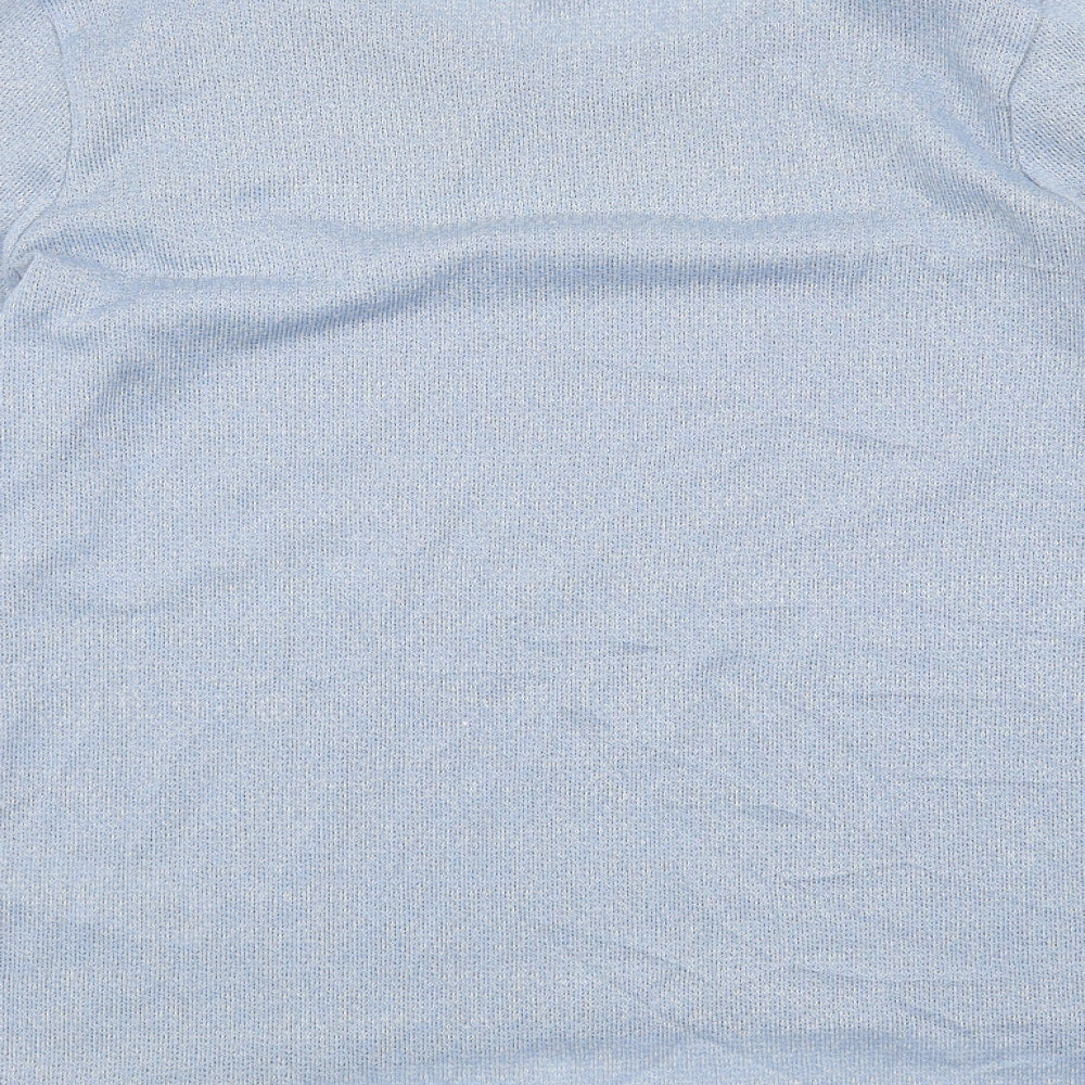 New Look Womens Blue Basic T-Shirt Size 10
