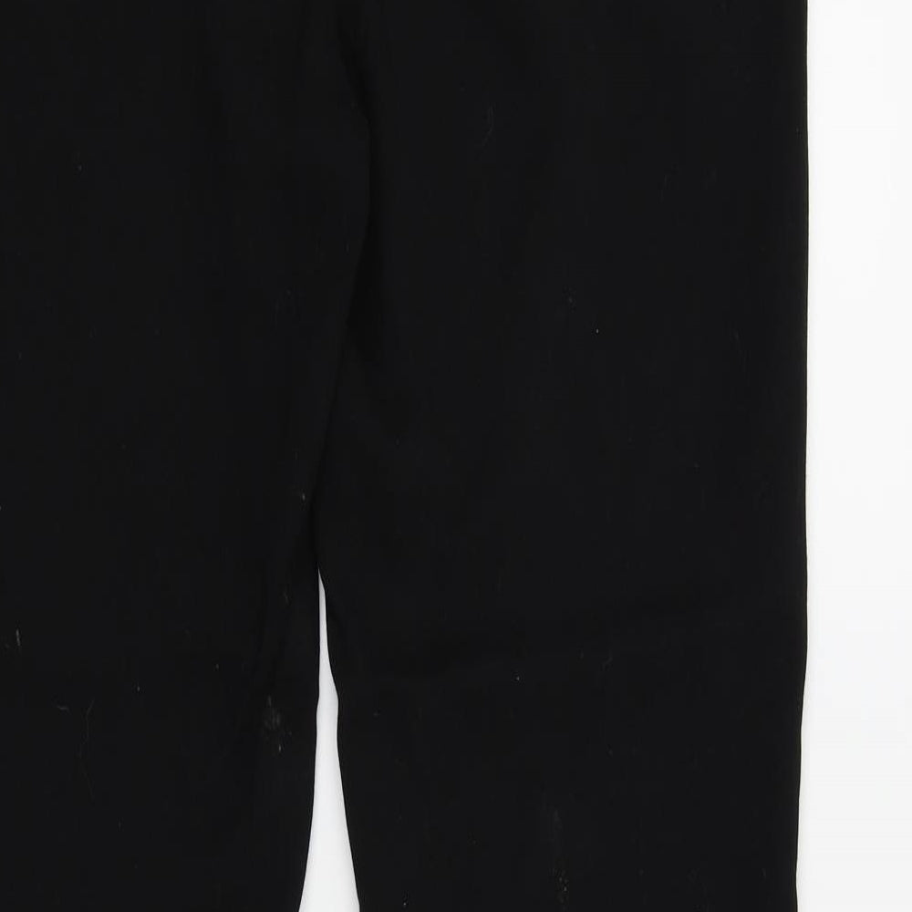 NEXT Womens Black Trousers Size 12 L30 in