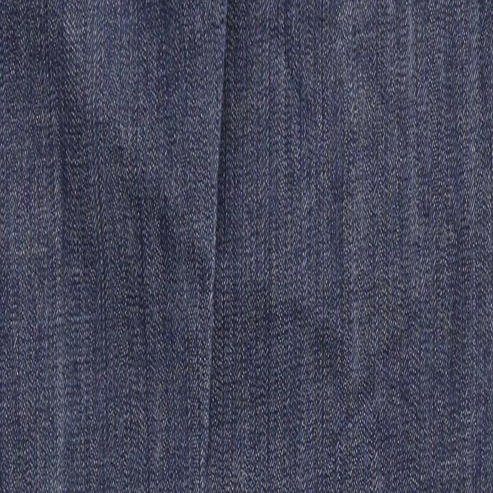 MISS VIVI Womens Blue Skinny Jeans Size 26 L32 in