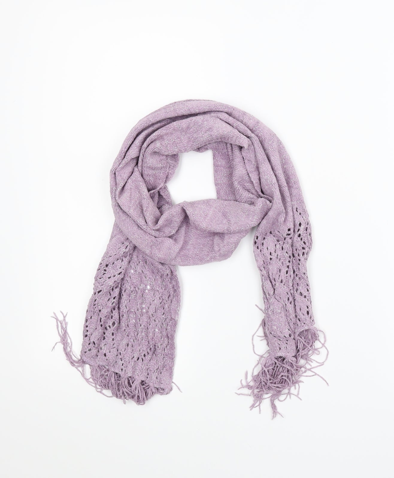 Le Bon Marché Womens Purple Scarf