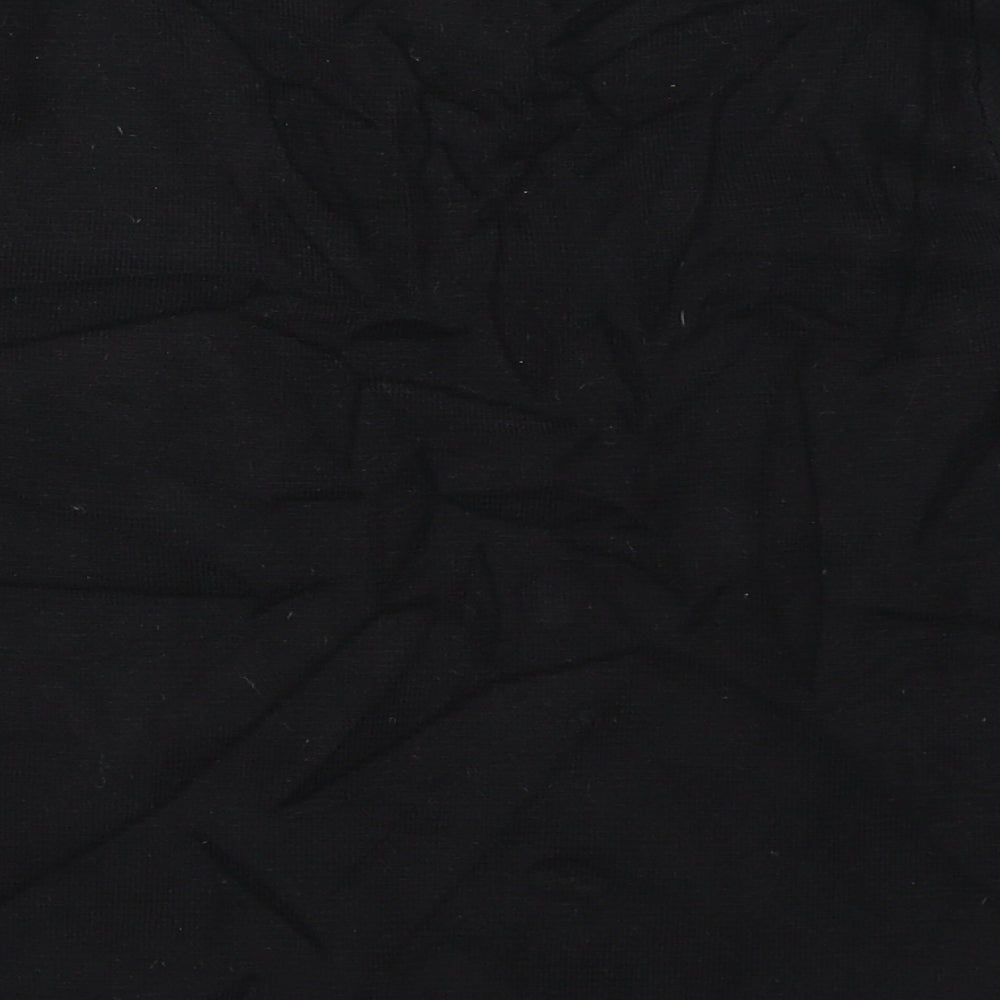 Zara Womens Black Basic T-Shirt Size S
