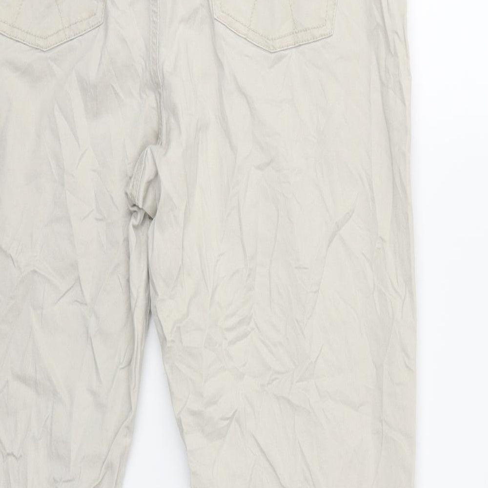 Pioneer Womens Beige Trousers Size 42 in L30 in