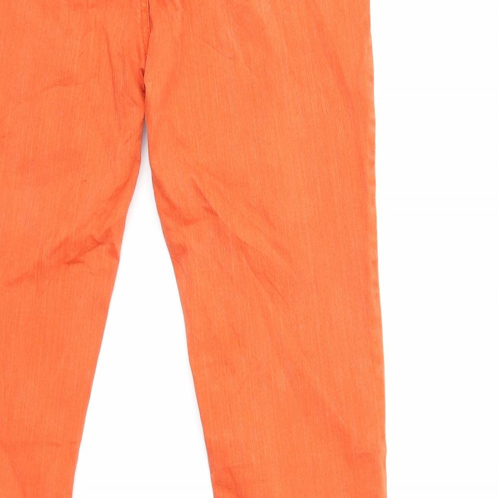 Street One Womens Orange Denim Skinny Jeans Size 30 in L30 in