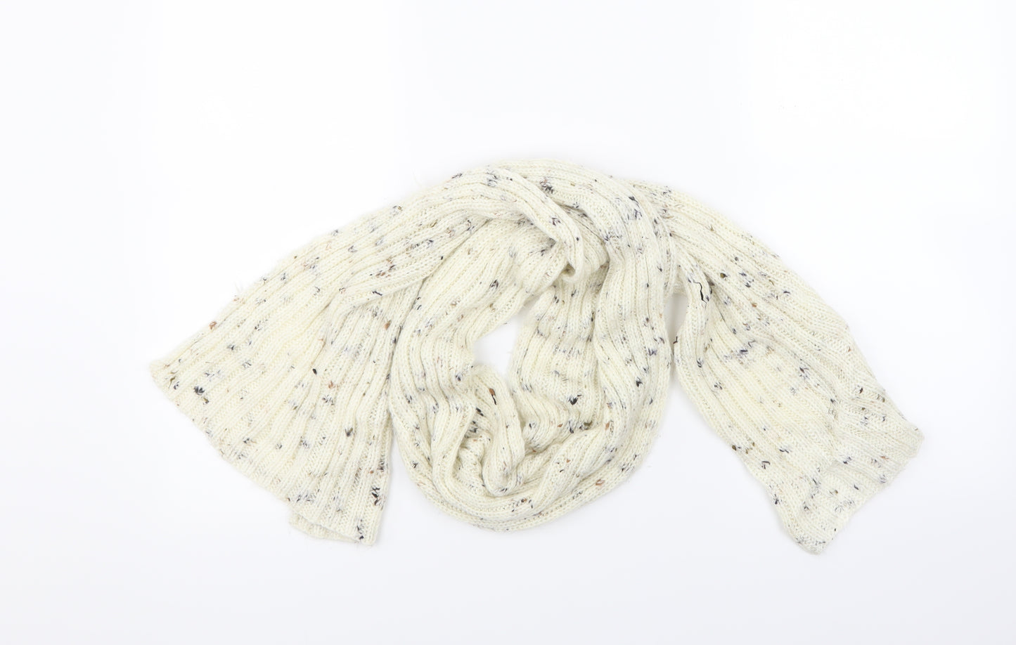 Preworn Womens White Scarf