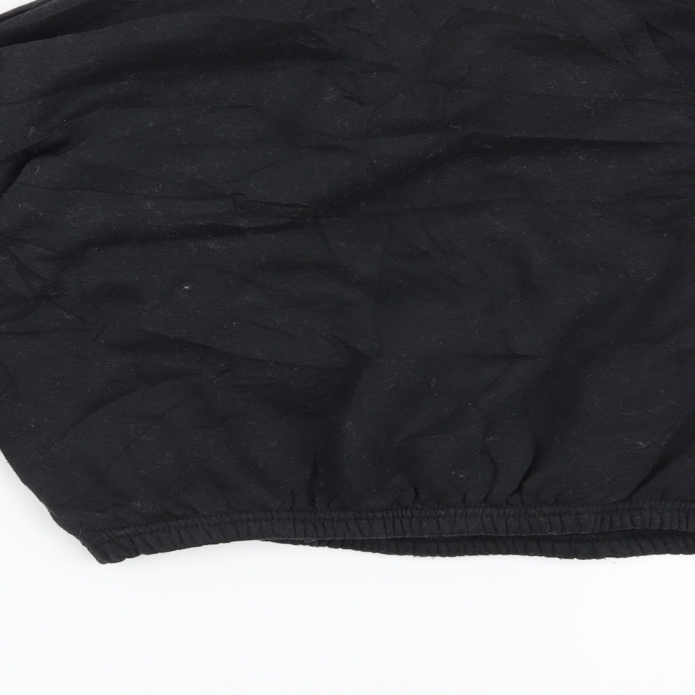 Pretty little thing Womens Black Pullover Sweatshirt Size M