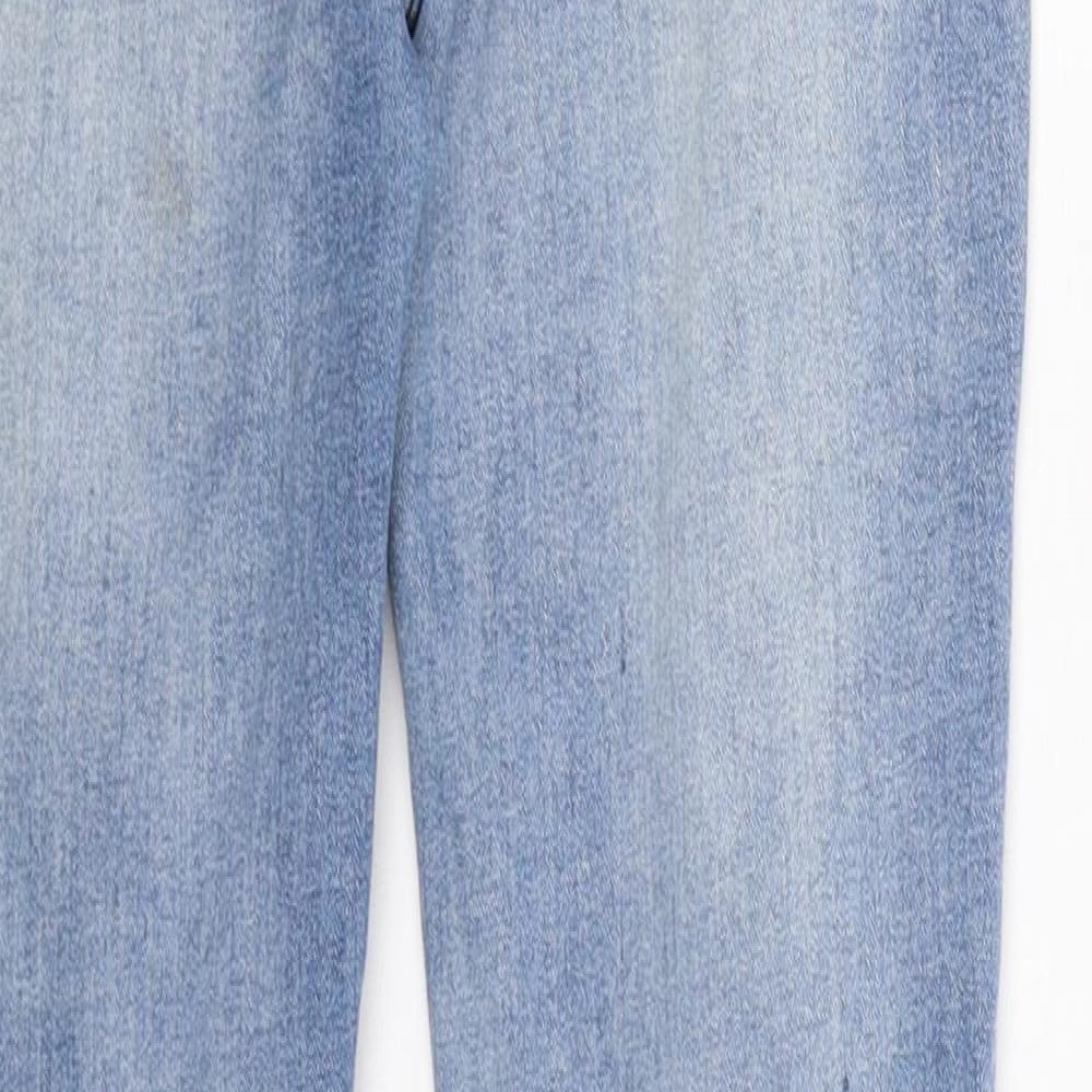 Preworn Womens Blue Denim Skinny Jeans Size S L25 in