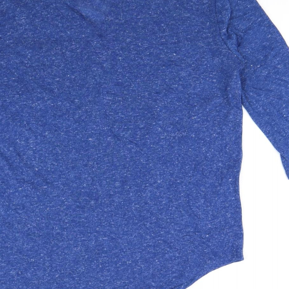 Papaya Womens Blue Pullover Sweatshirt Size 16