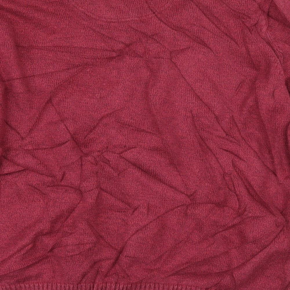 Maine New England Mens Red Pullover Jumper Size L