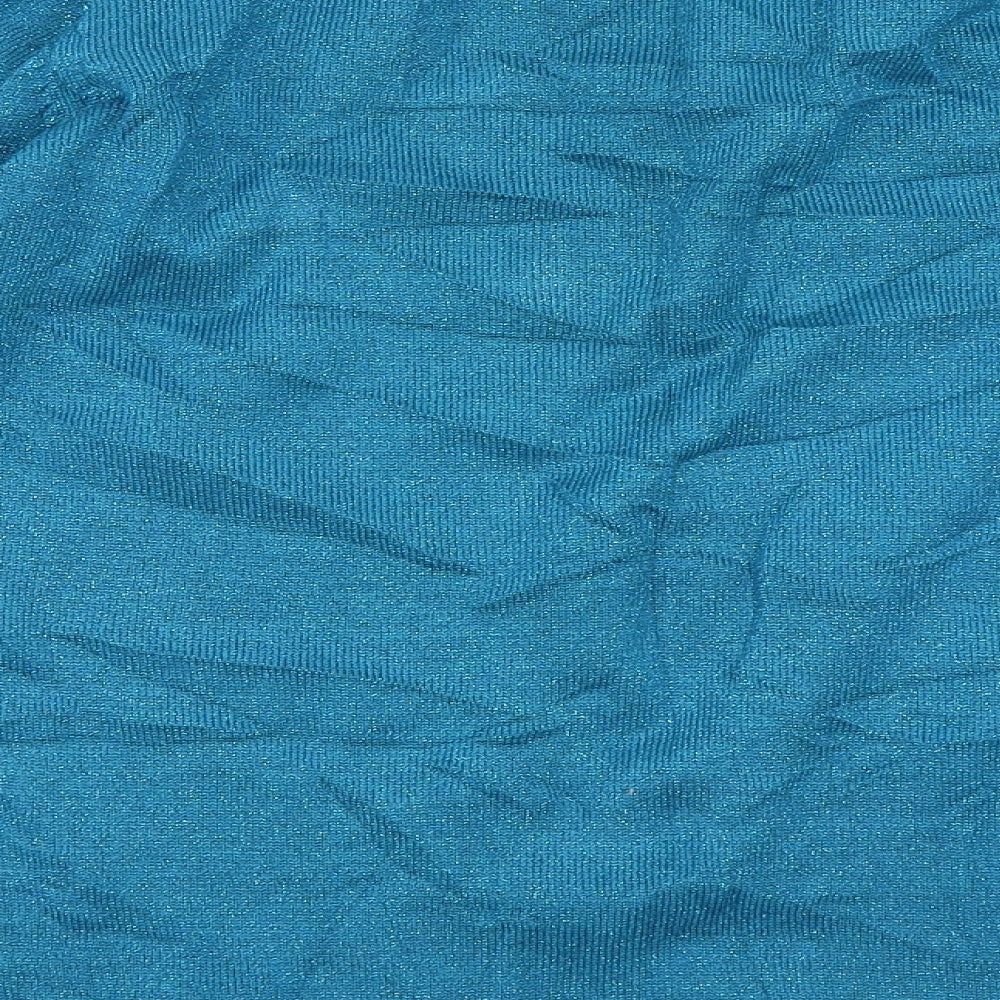 BM Womens Blue Pullover Jumper Size S