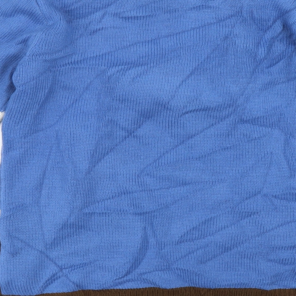 Cedar Wood State Mens Blue Pullover Jumper Size XS - santa christmas