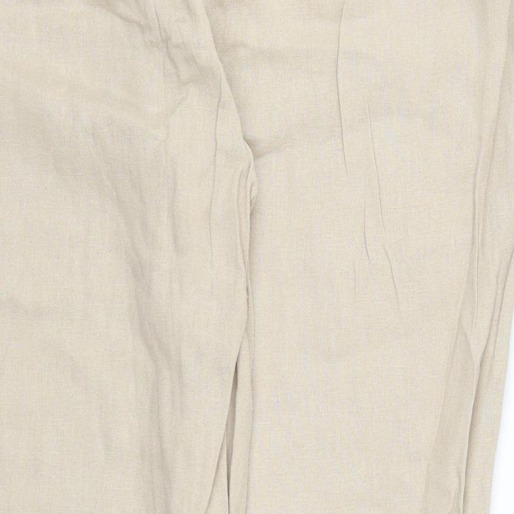 George Womens Beige Trousers Size 18 L26 in