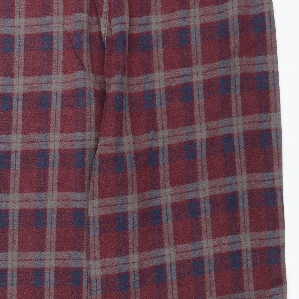 Preworn Womens Red Trousers Size XL L24 in