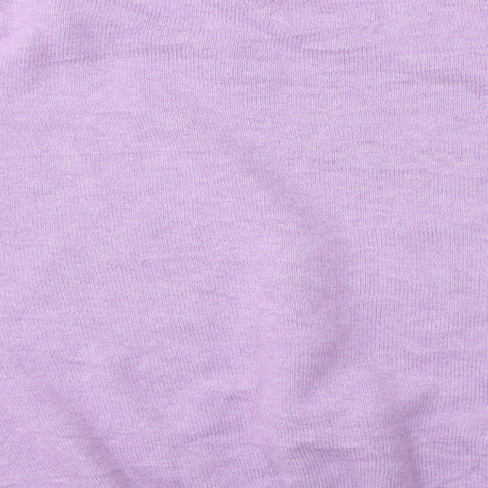 M&S Mens Purple Pullover Jumper Size S