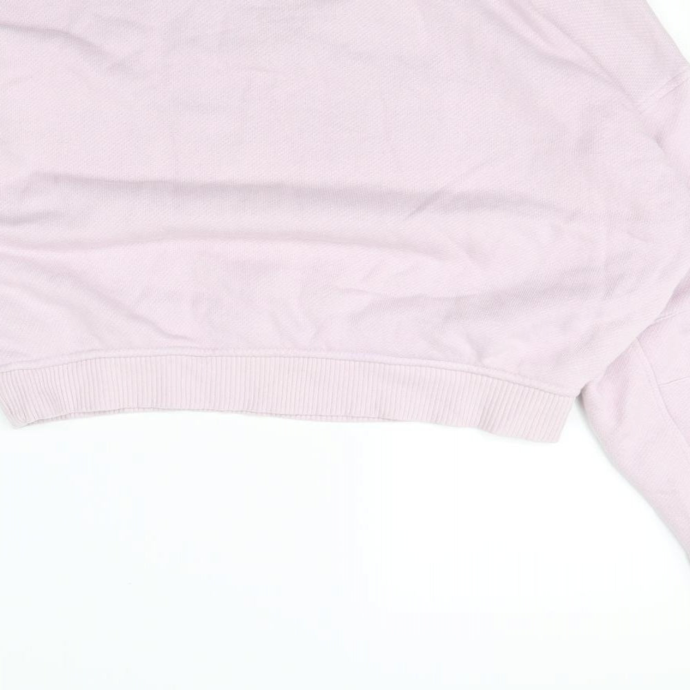 H&M Womens Pink Pullover Jumper Size L
