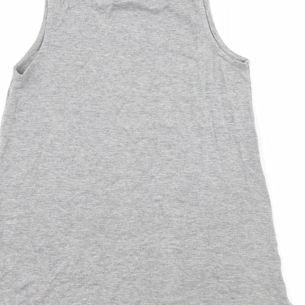 NEXT Girls Grey Jersey Basic Tank Size 8 Years - Star Wars