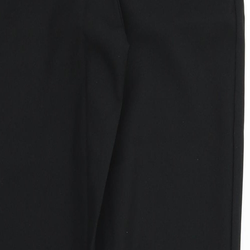 Finesse Womens Black Dress Pants Trousers Size 10 L31 in