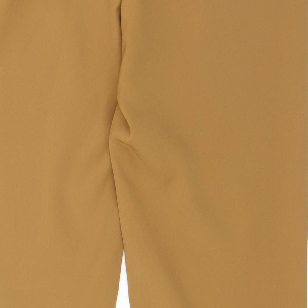 VERO MODA Womens Brown Capri Trousers Size 36 L29 in