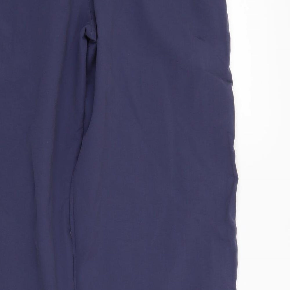 Look Womens Blue Sweatpants Trousers Size 12 L31 in