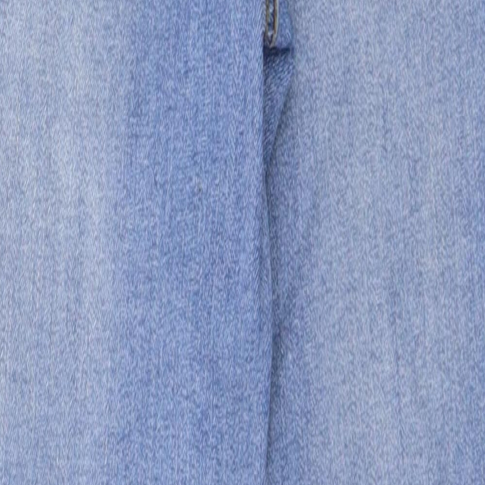 Visage Womens Blue Denim Skinny Jeans Size 27 L29 in