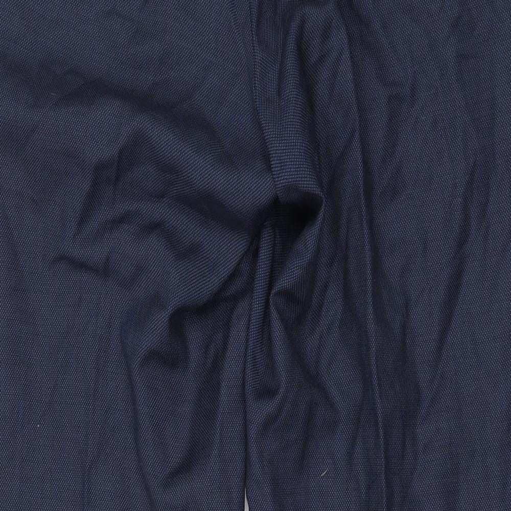 Savoy Taylors Guild Mens Blue Trousers Size 36 in L30 in