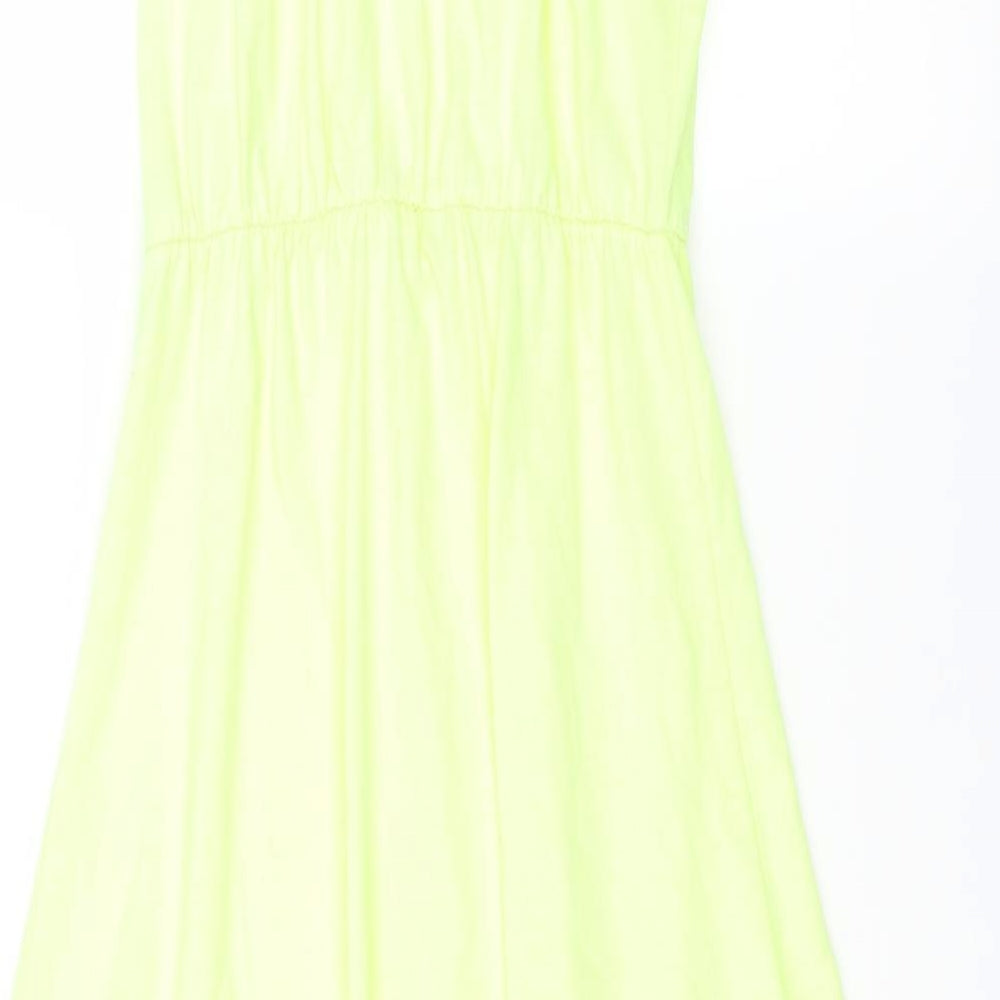I Heart Girlswear Girls Yellow Fit & Flare Size 8 Years