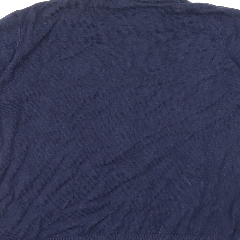 Marks and Spencer Womens Blue Pullover Jumper Size 8