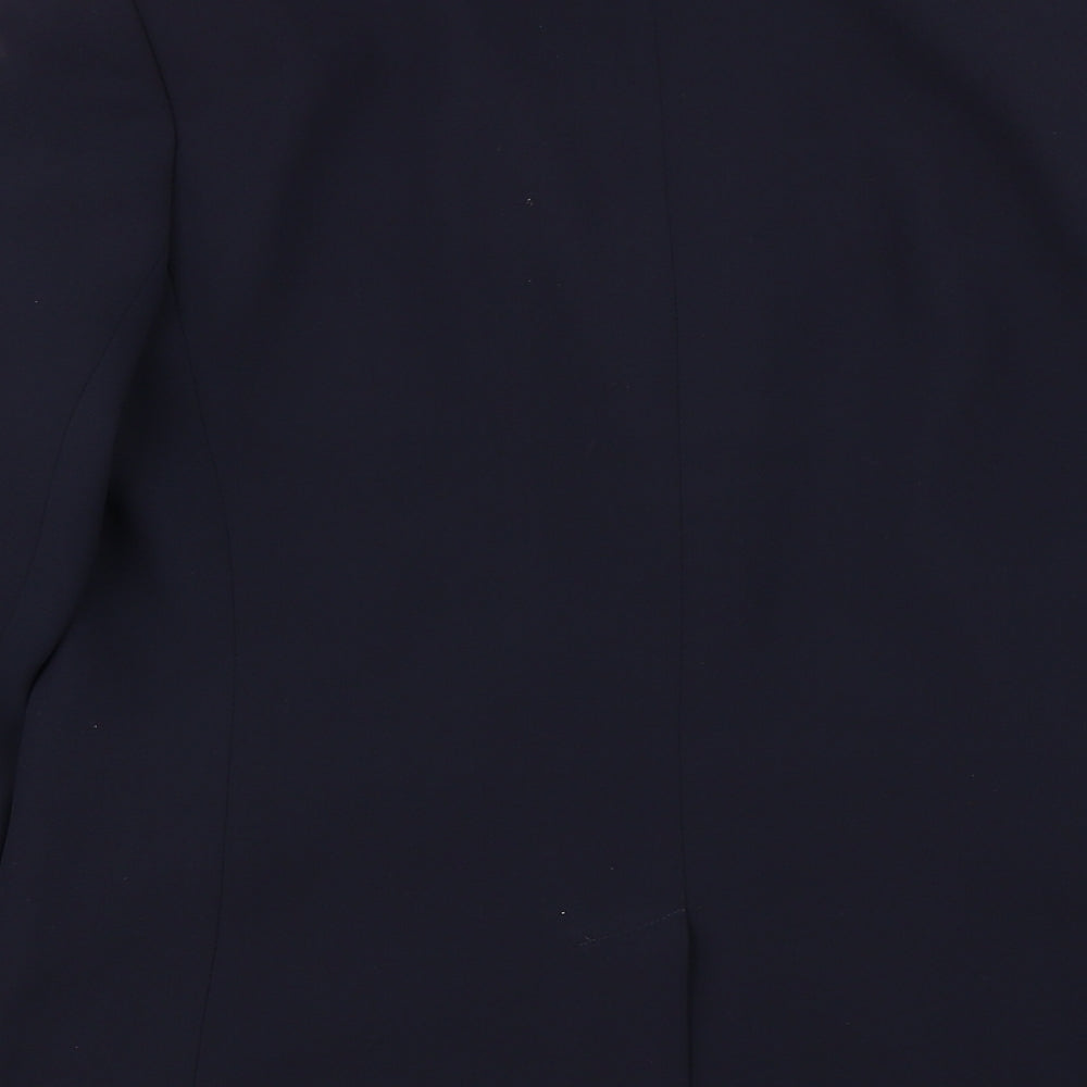 Principles Womens Blue Jacket Blazer Size 10
