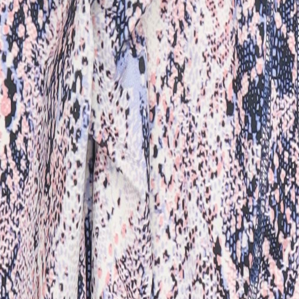 F&F Womens Pink Flecked Cropped Leggings Size XS L22 in - Purple