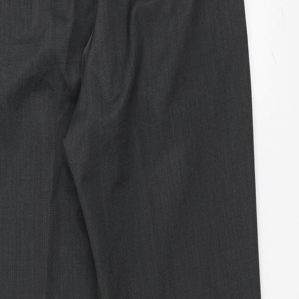 Marks and Spencer Womens Grey Dress Pants Trousers Size 32 L30 in