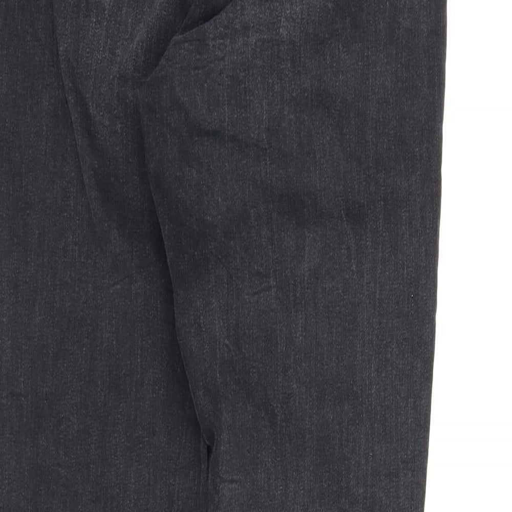 Denim Co Womens Black Denim Skinny Jeans Size 8 L25 in