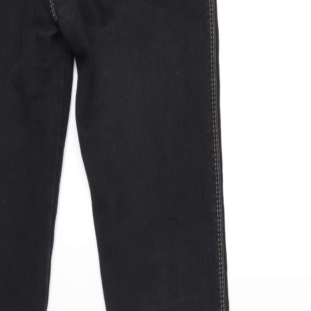 JUST Womens Black Denim Skinny Jeans Size 30 in L32 in