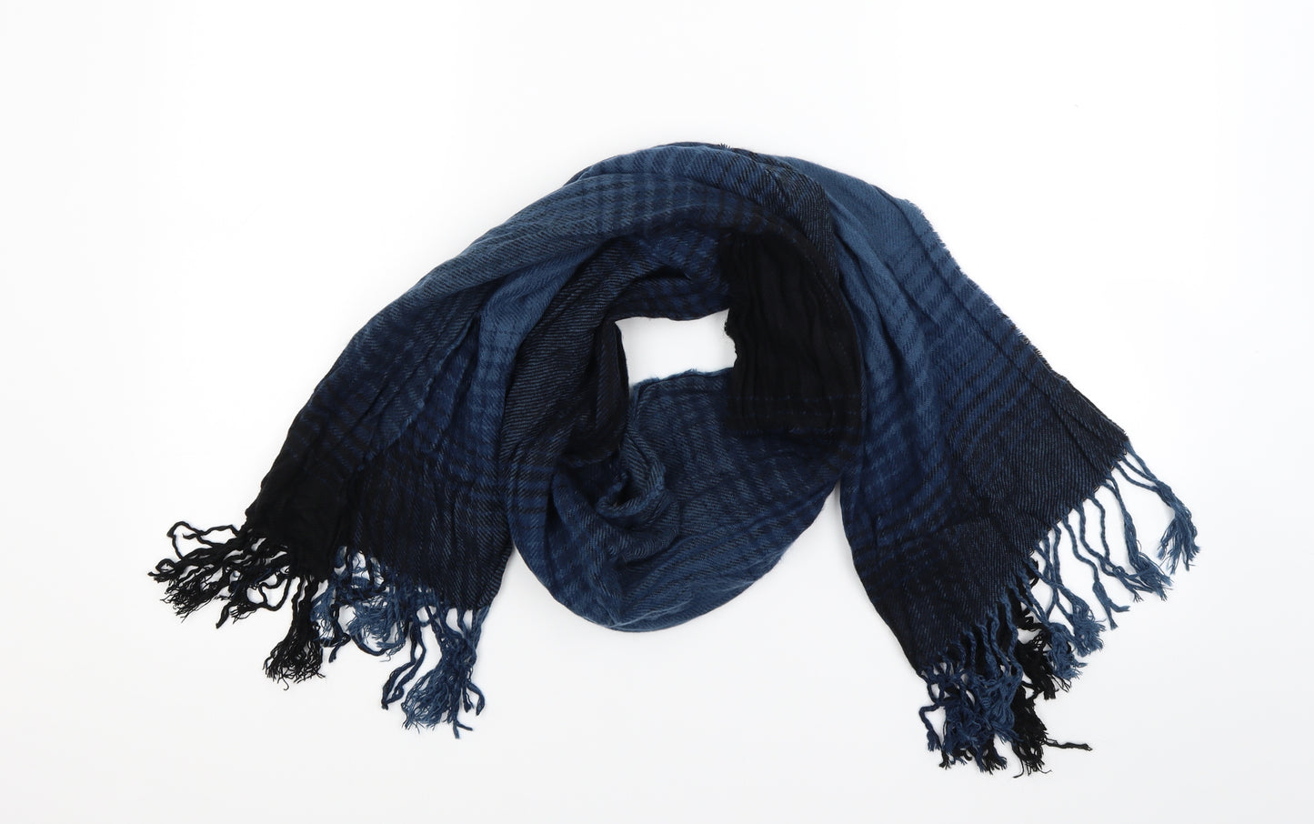 Preworn Unisex Blue Camouflage Scarf