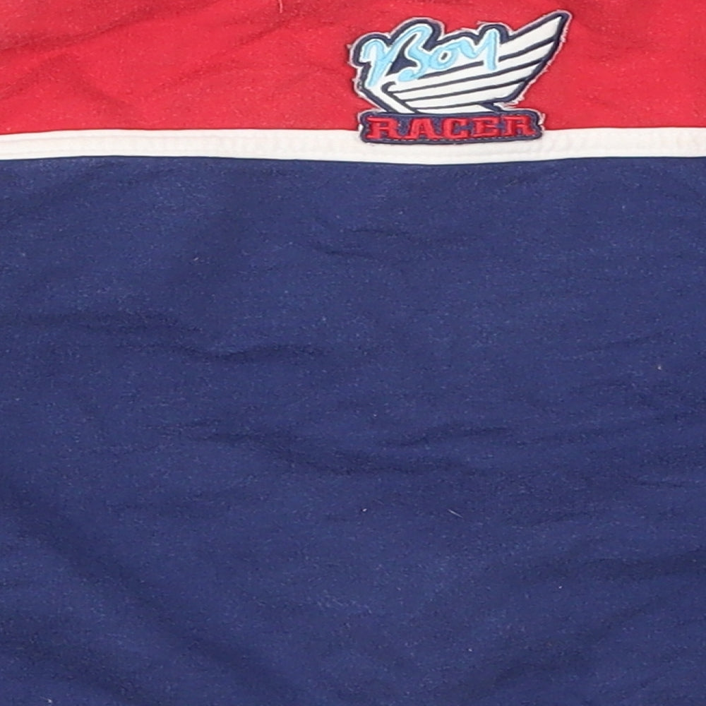 F.lli Campagnolo Boys Red Full Zip Sweatshirt Size 2 Years - Street Riders Blue