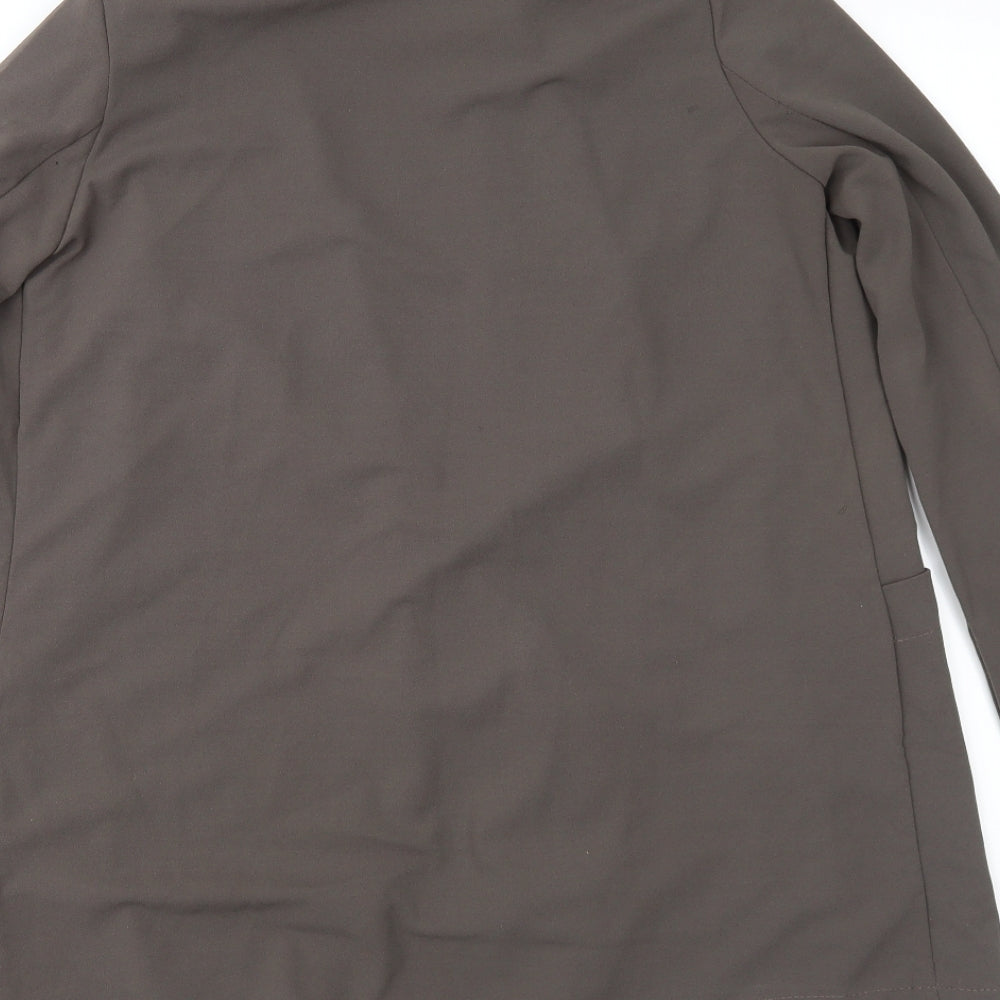 Preworn Womens Brown Jacket Size 8
