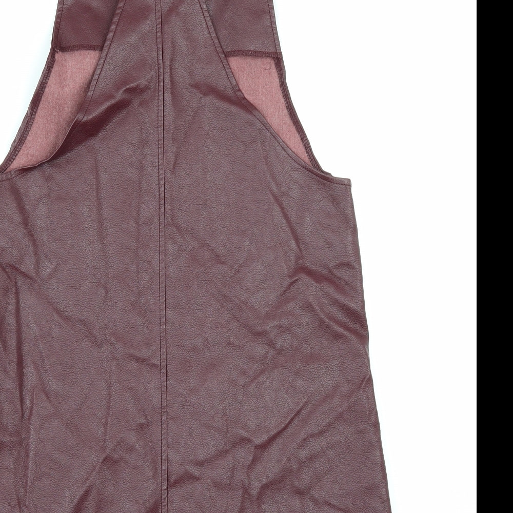 Primark Womens Red A-Line Size 8