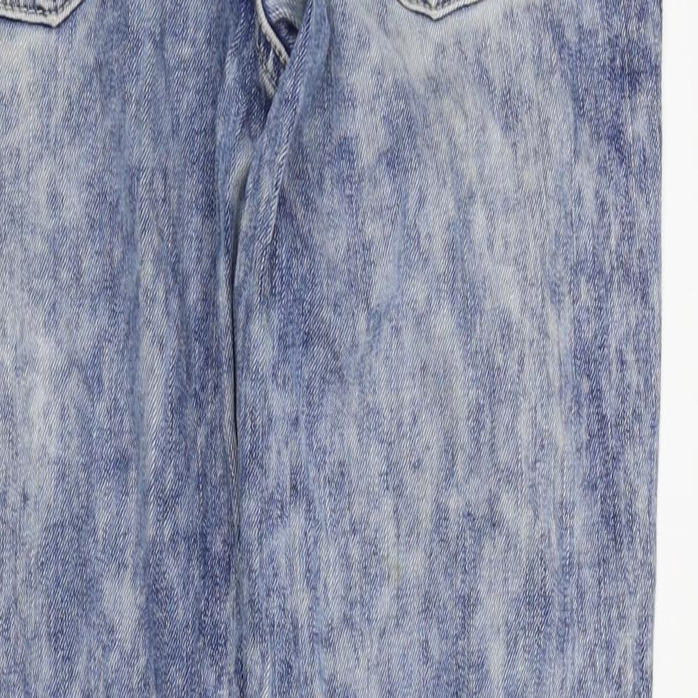 onlyjeans Womens Blue Skinny Jeans Size 30 in L27 in - ripped jeans