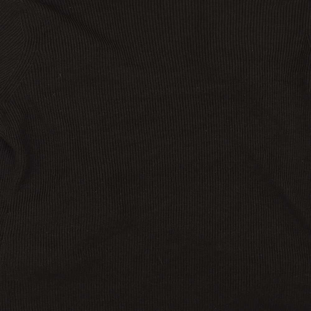Debenhams Womens Brown Cardigan Jumper Size 16