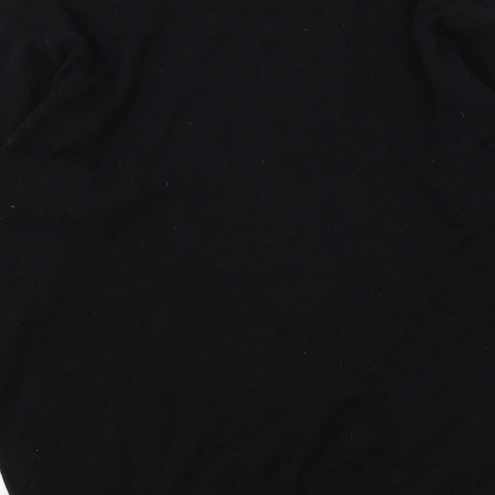 Newcastle United Mens Black Knit Pullover Jumper Size L