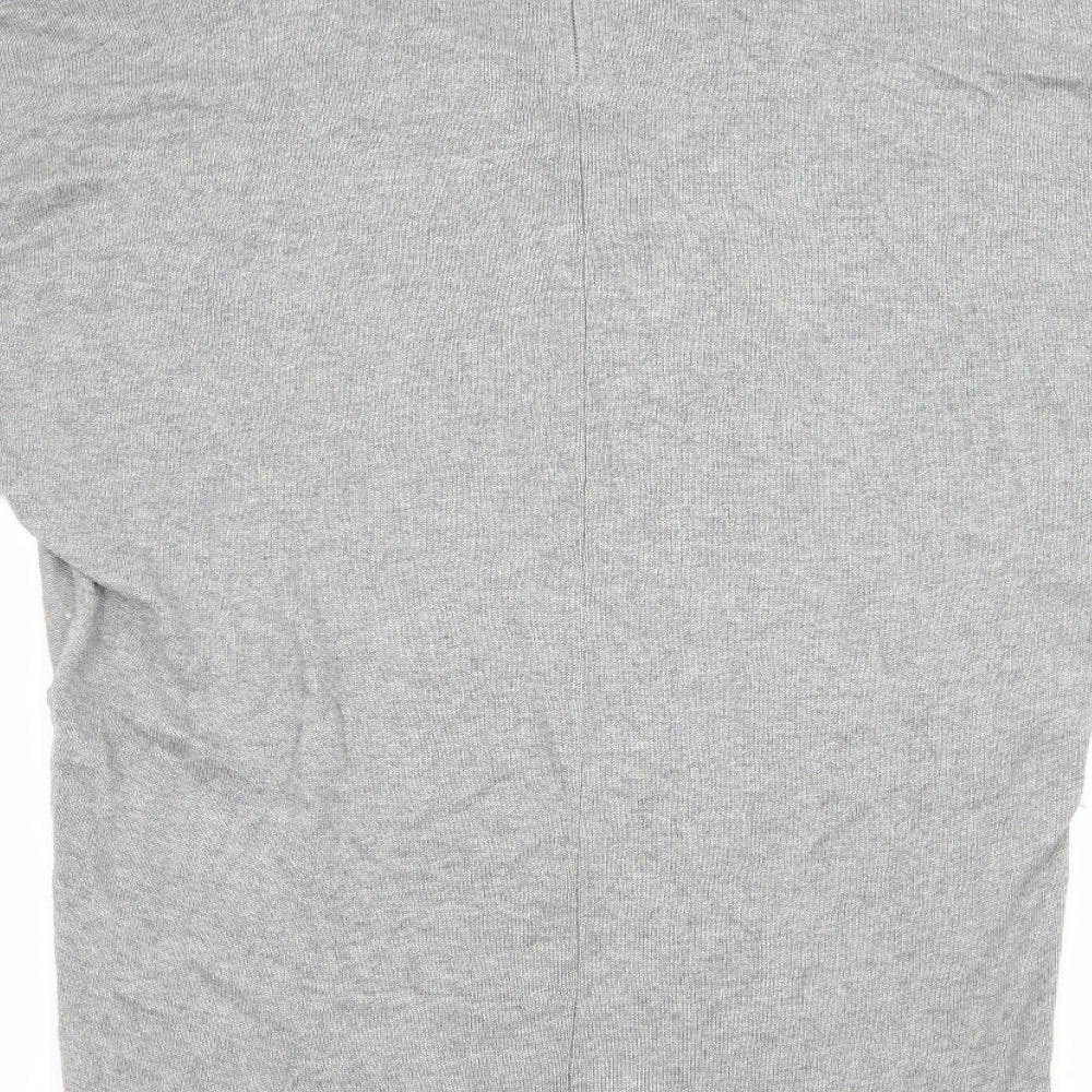 Marks and Spencer Womens Grey Knit Jumper Dress Size 8