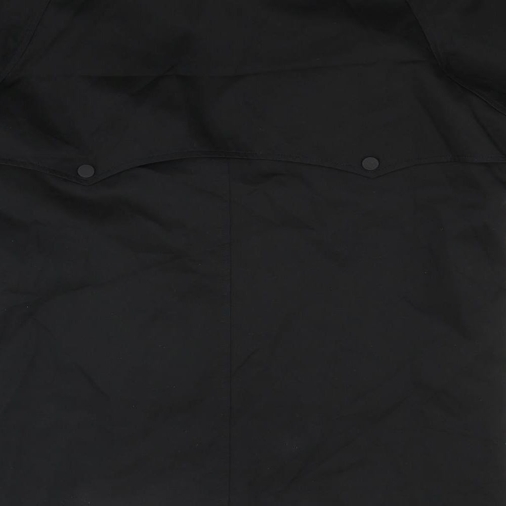 Felldy Womens Black Overcoat Coat Size M