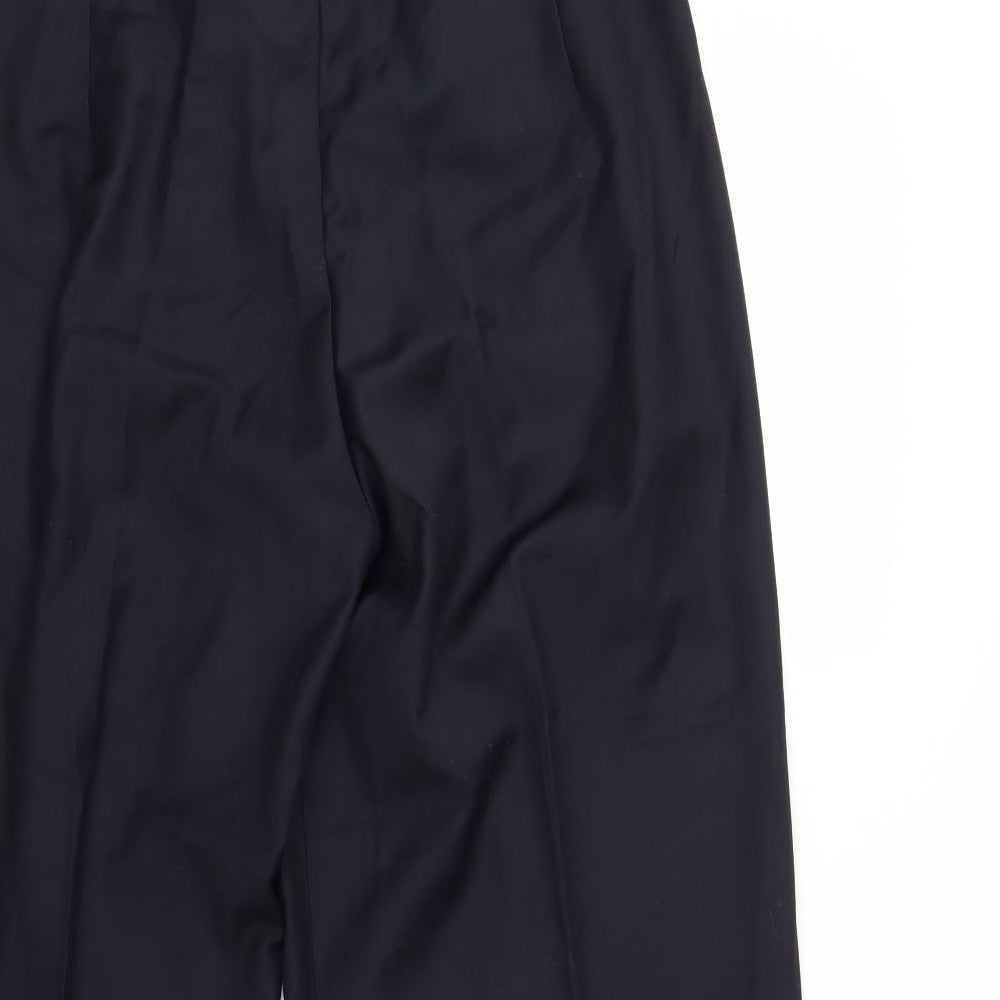 Preworn Womens Blue Trousers Size 36 in L25 in