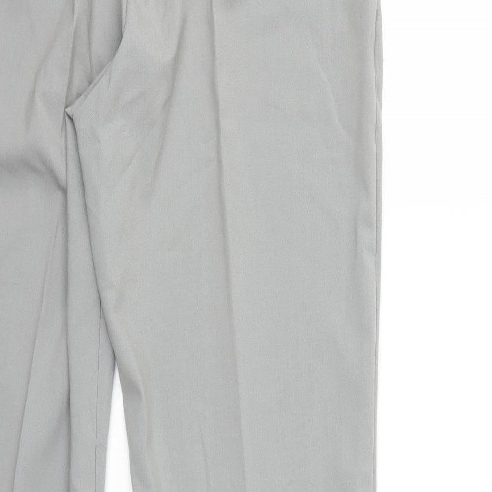 Preworn Womens Grey Trousers Size 32 in L29 in