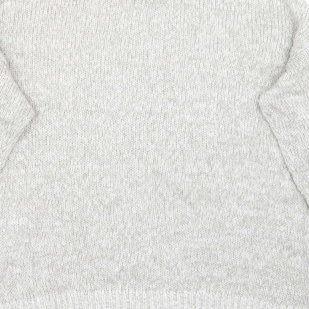 Newlook Womens Grey Pullover Jumper Size M