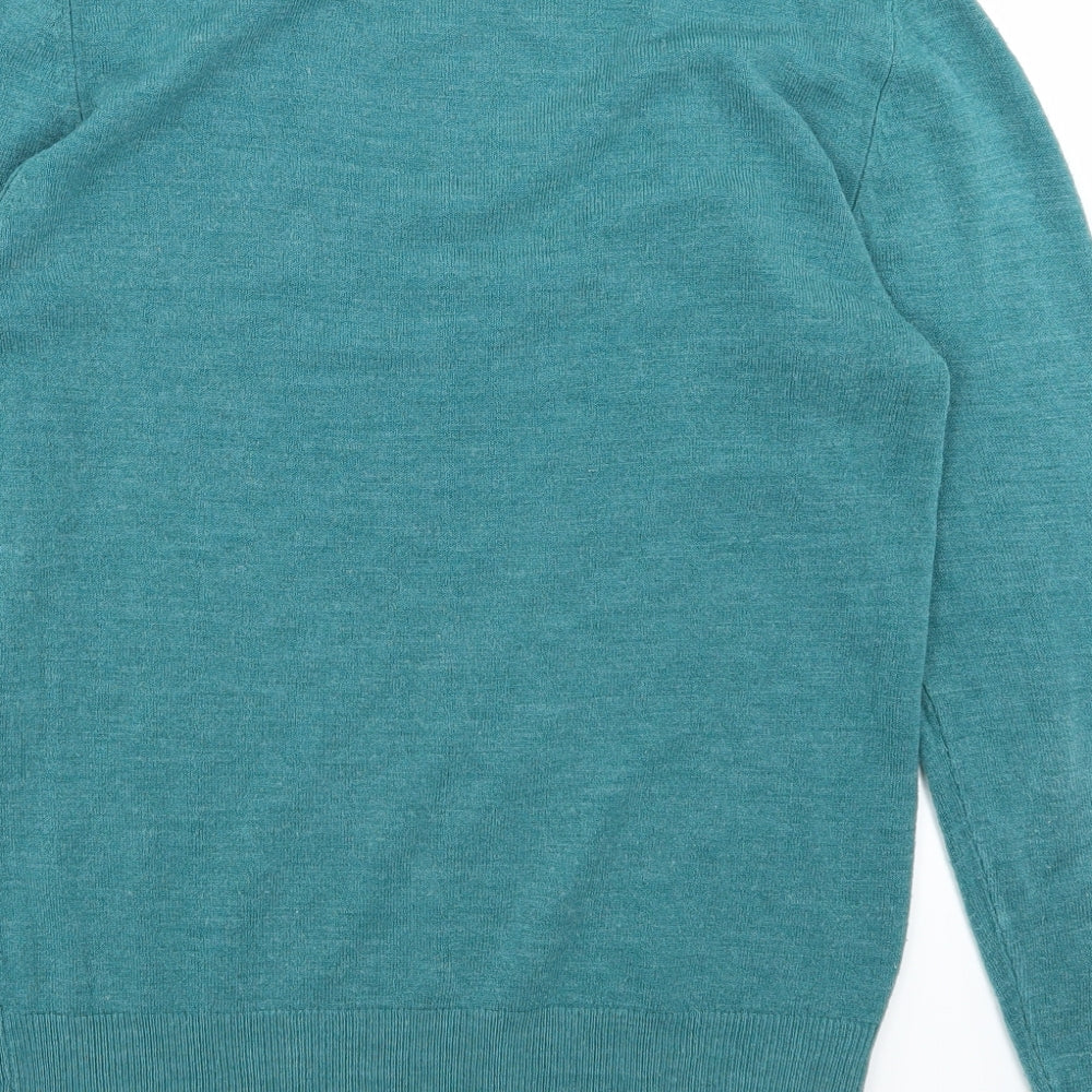 Cedar Wood State Mens Green Pullover Sweatshirt Size XS