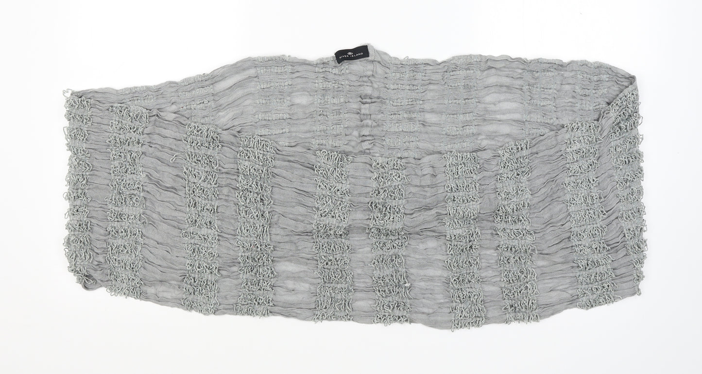 River Island Womens Grey Shawl/Wrap