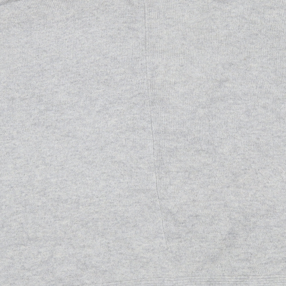 Ann Harvey Womens Grey Wrap Jumper Size L
